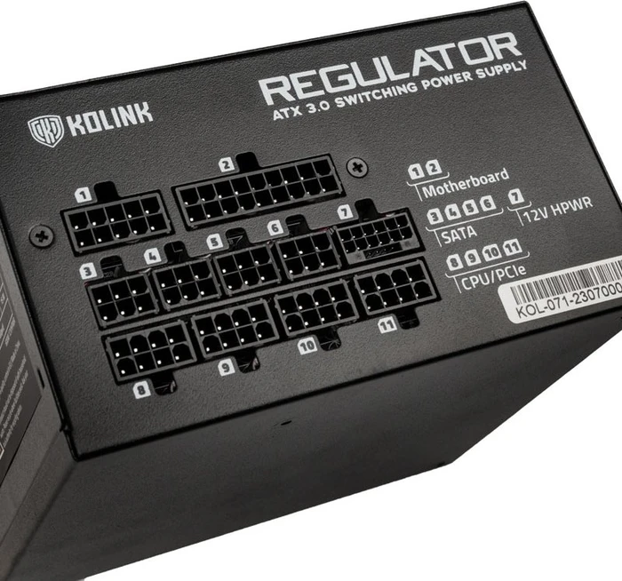 Kolink Regulator 80 PLUS Gold 850W, ATX 3.0