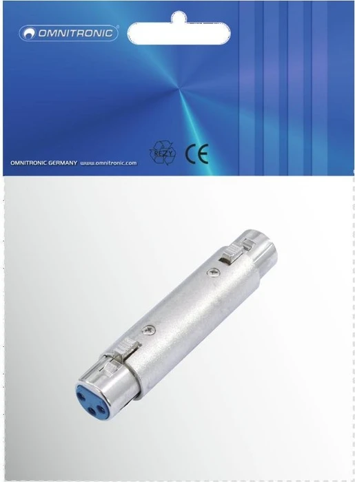 Omnitronic Adapter 3pol XLR(F)/3pol XLR(F)