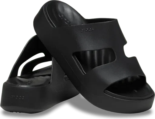 Crocs Getaway Platform H-Strap schwarz (Damen)