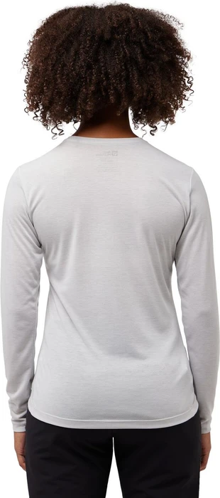 Jack Wolfskin Vonnan Funktionsshirt langarm cool grey (Damen)