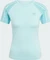 adidas Adicolor 3-Streifen Raglan Slim T-Shirt kurzarm semi flash aqua (Damen) Vorschaubild