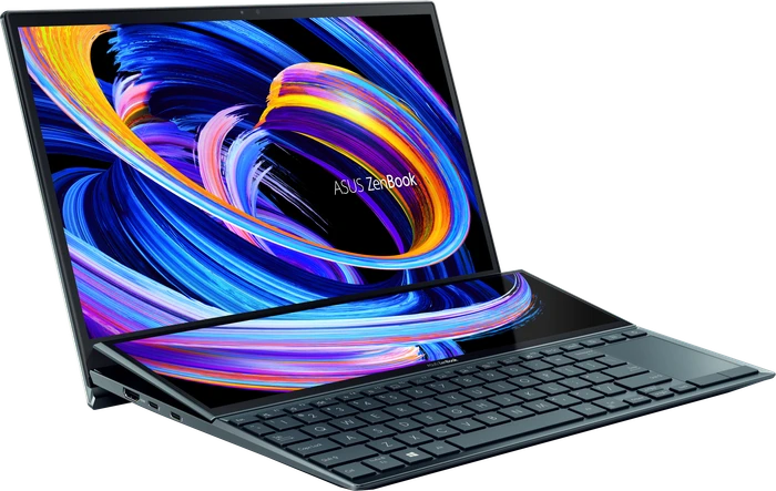 ASUS ZenBook Duo 14 UX482EA-HY197T, Celestial Blue, Core i5-1135G7, 16GB RAM, 512GB SSD, DE