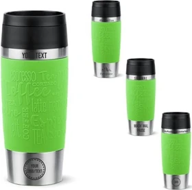 Emsa Travel Mug Classic Coffee and Tea Isolierbecher 360ml limette