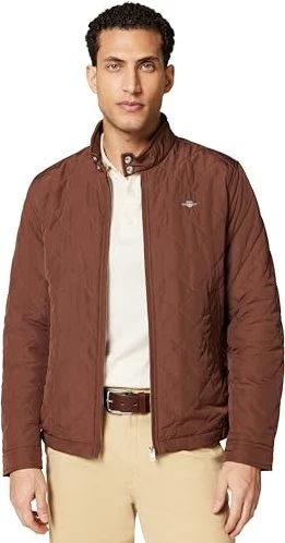 Gant Gesteppter Windcheater Jacke mahogany brown (Herren)