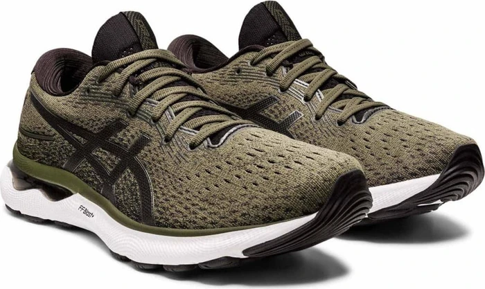 Asics Gel-Nimbus 24 olive canvas/gunmetal (Herren)