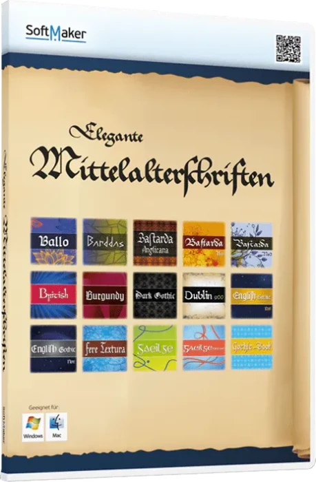 Softmaker Elegante Mittelalterschriften (deutsch) (PC)