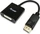 Equip DisplayPort 1.1 [Stecker] auf DVI-I [Buchse] Adapter (133431)
