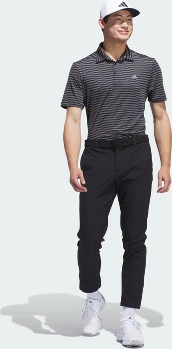adidas Ultimate365 Mesh Print Poloshirt kurzarm black/grey five (Herren)