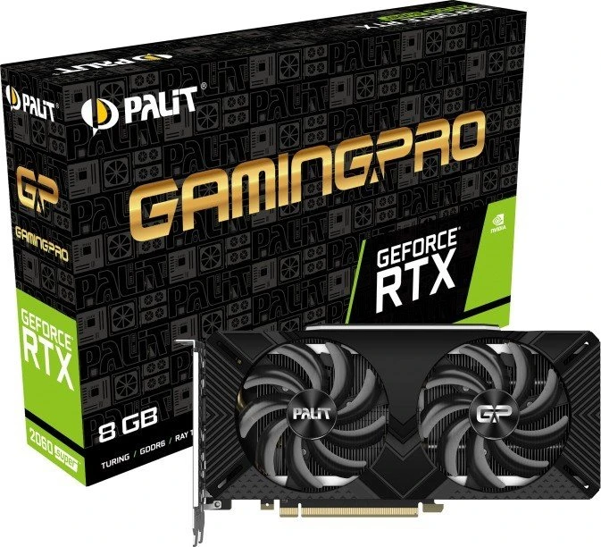 Palit GeForce RTX 2060 SUPER GP, 8GB GDDR6, HDMI, 3x DP