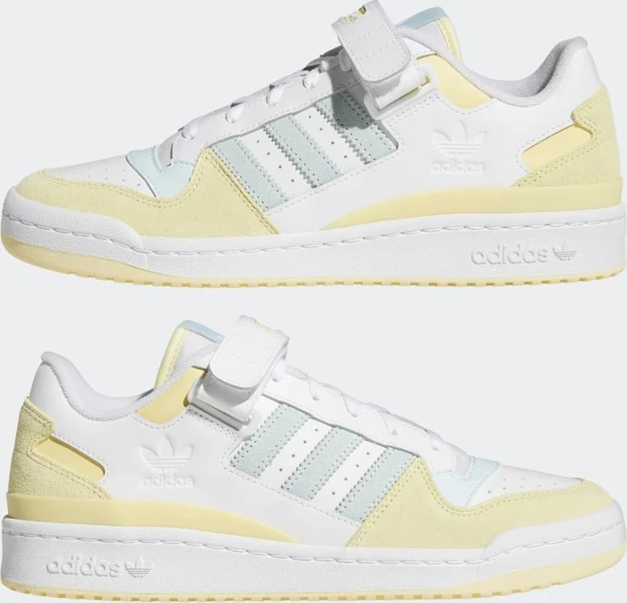 adidas Forum Low almost yellow/almost blue/cloud white