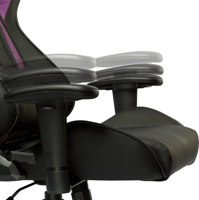 Cooler Master Caliber R1 Gamingstuhl, schwarz/violett