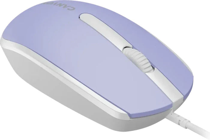 Canyon M-10 Wired Mouse, violett/weiß, USB
