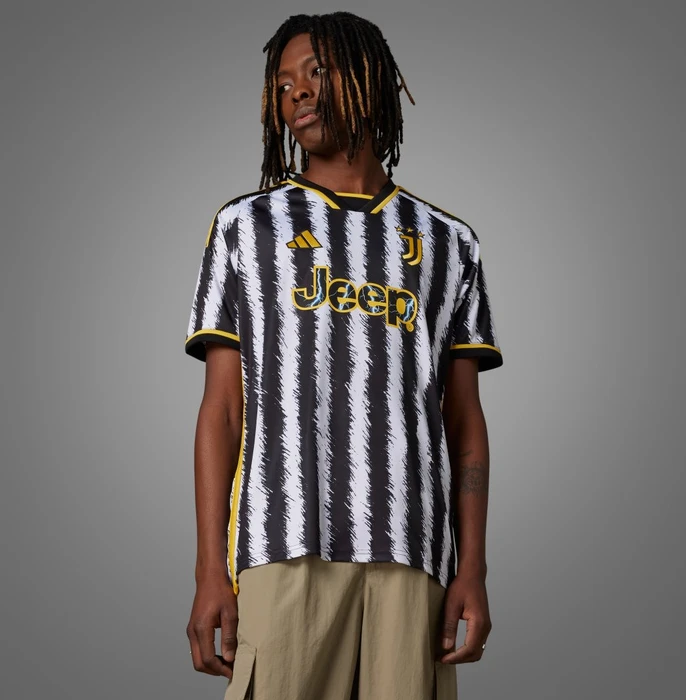adidas Juventus Turin 2023/2024 Heimtrikot black/white (Herren)