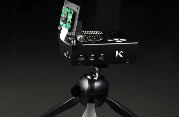KKSB Aluminiumgehäuse für Raspberry Pi 5, schwarz