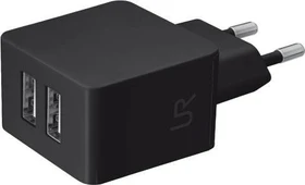 Trust Urban Revolt 5W Wall Charger 2-Port schwarz