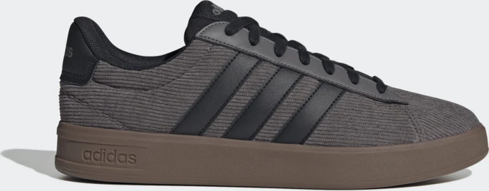 adidas Grand Court 3.0 charcoal/core black/gum