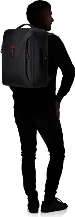 Samsonite Paradiver Light, Underseat Backpack M, Untersitz Handgepäck, Kabinentasche, Flugzeug Rucksack, 45cm, 33l, schwarz