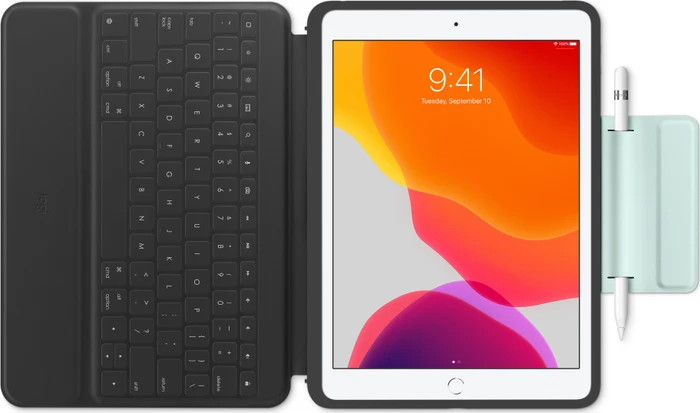 Logitech Rugged Folio für iPad 7/iPad 8/iPad 9, schwarz, DE