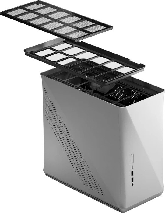 Fractal Design Era ITX Silver White Oak, Mini-ITX