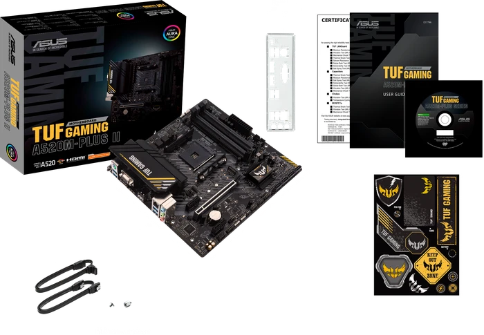 ASUS TUF Gaming A520M-Plus II (AMD AM4)