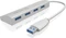 RaidSonic Icy Box IB-AC6401 silber USB-Hub, 4x USB-A 3.0, USB-A 3.0 [Stecker] Vorschaubild