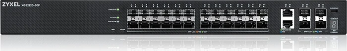 Zyxel XGS2220 Rackmount Gigabit Managed Switch, 24x SFP, 4x SFP+, 2x RJ-45