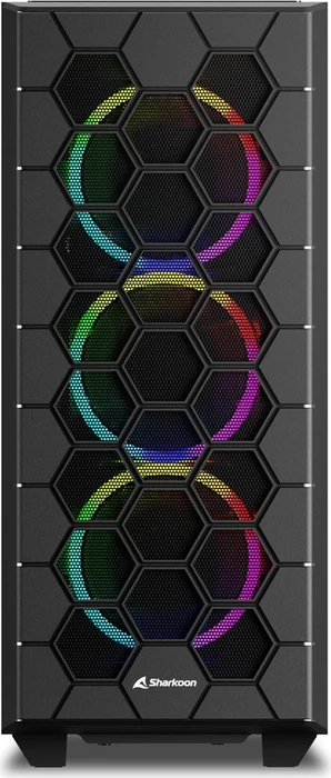 Sharkoon RGB Hex, Glasfenster