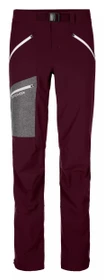 Ortovox Cevedale Hose lang dark wine (Damen)