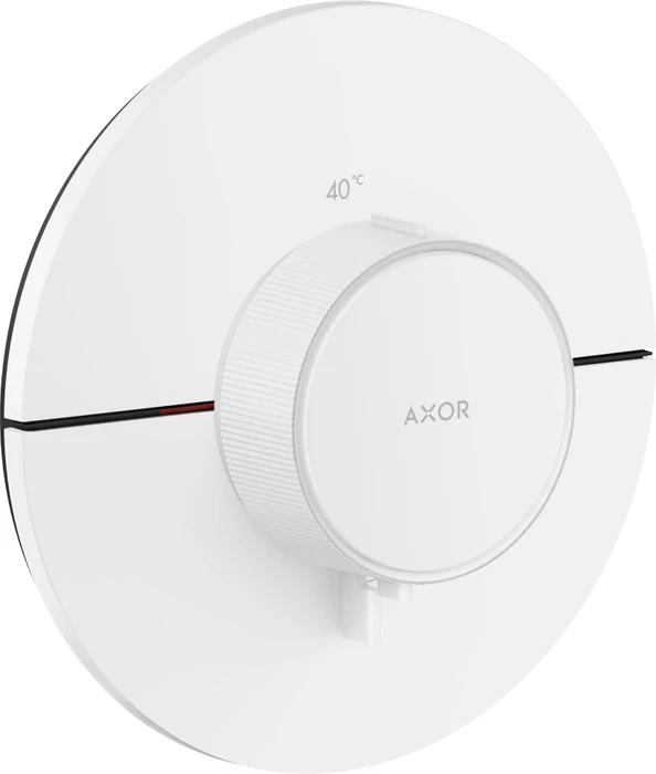 Hansgrohe Axor ShowerSelect ID rund Thermostat mattweiß