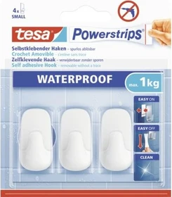 tesa Powerstrips Haken small weiß, 3 Stück