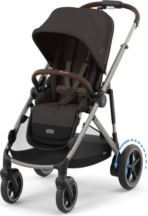 Cybex e-Gazelle S Taupe Frame chocolate brown 2025