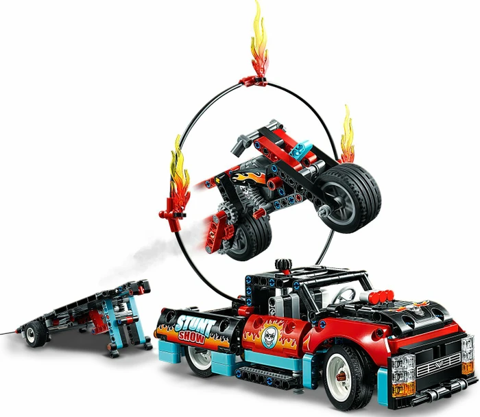 LEGO Technic - Stunt-Show mit Truck und Motorrad