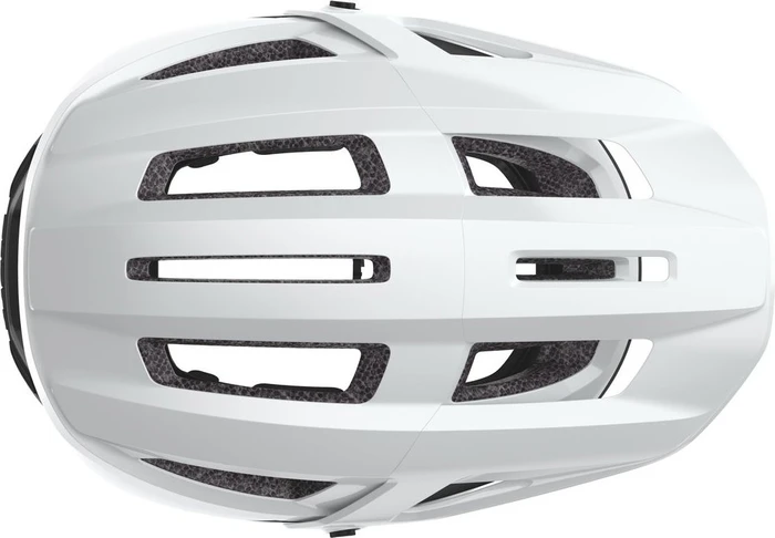 Scott Stego Plus Helm white glossy/black