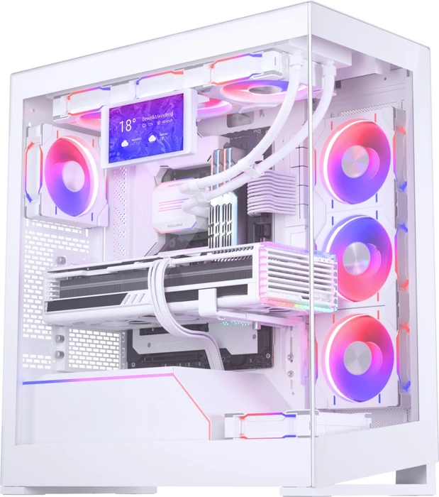 Phanteks Hi-Res LCD Display 5.5", Monitor Kit, weiß