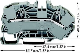 Wago 2-Leiter-Verteilereinspeiseklemme, 20 Stück