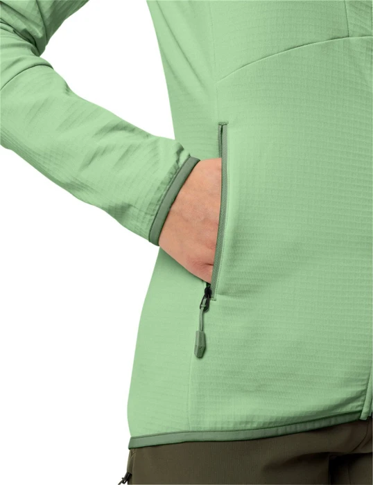Vaude Monviso Fleece II Jacke aloe vera (Damen)