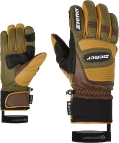 Ziener Guard-Z GTX + Gore Grip PR Skihandschuhe dark brown