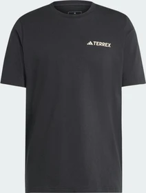 adidas Terrex Back Graphic T-Shirt kurzarm schwarz (Herren)