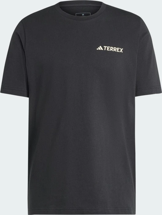 adidas Terrex Back Graphic T-Shirt kurzarm schwarz (Herren)