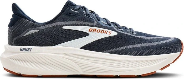 Brooks Ghost 18 navy blazer/red earth/blue (Herren)