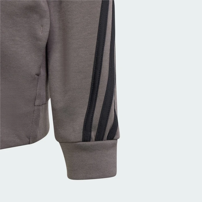 adidas Future Icons 3-Streifen Hoodie charcoal/black (Junior)