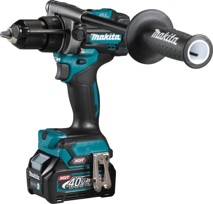 Makita HP001GM201 XGT Akku-Schlagbohrschrauber inkl. MAKPAC + 2 Akkus 4.0Ah