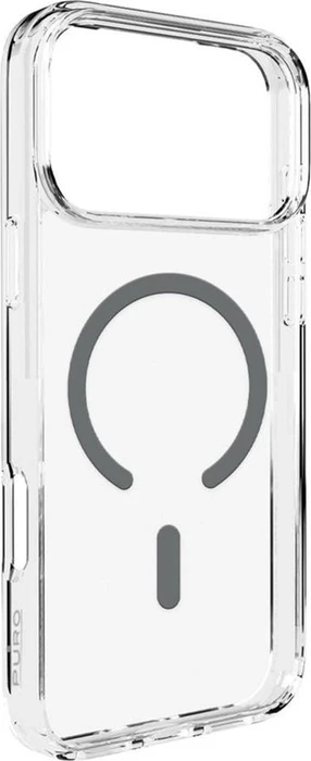 Puro Cover Lite Mag für Apple iPhone 17 Pro Max transparent/grau
