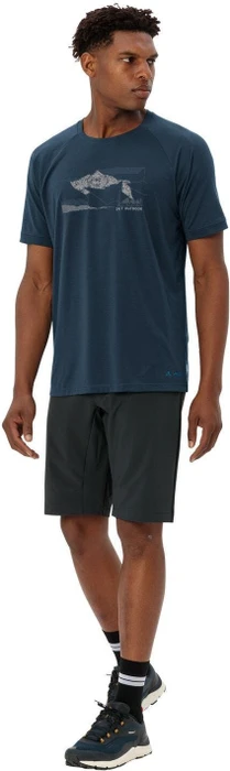 Vaude Gleann II Funktionsshirt kurzarm dark sea (Herren)