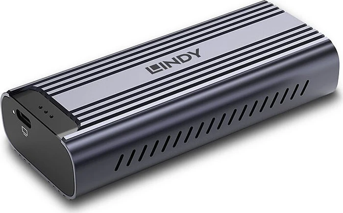 Lindy USB4 NVMe M.2 SSD Enclosure, USB4