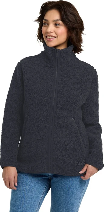 Jack Wolfskin High Curl Fleece Jacke dark navy (Damen)