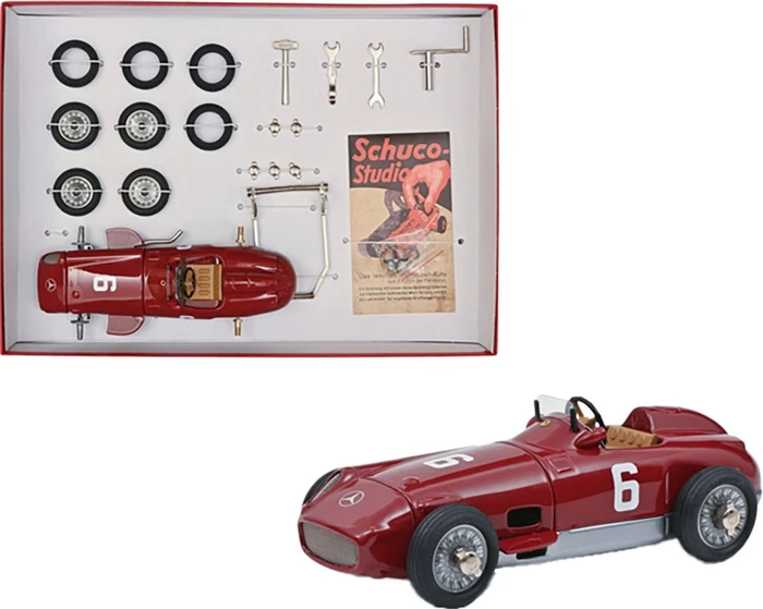 Schuco Micro Racer Porsche 356 Montagekasten grün/grau