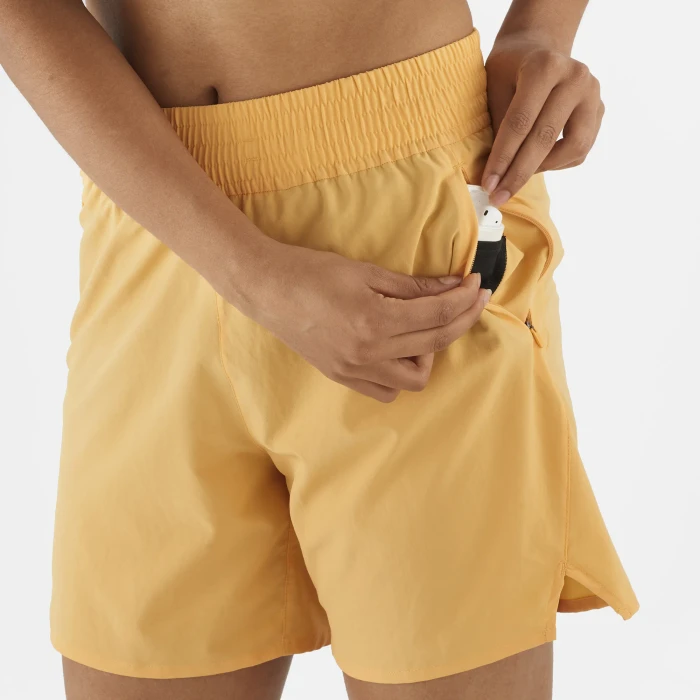 Salomon Shakeout Core 6" Hose kurz warm apricot (Damen)