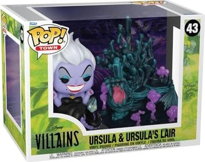 FunKo Pop! Town - Disney Villains - Ursula & Ursula's Lair