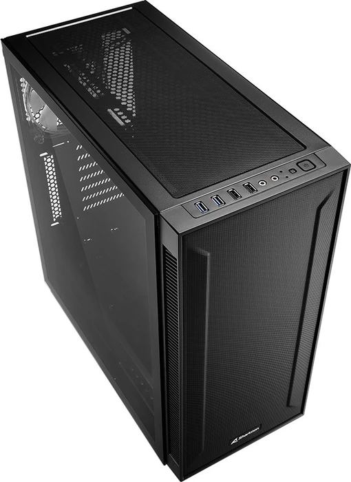 Sharkoon TG6M RGB, Glasfenster